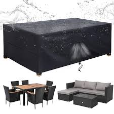 SIRUITON offre una copertura per mobili da giardino delle dimensioni di 180x120x74 cm