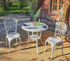 Set di mobili da giardino composto da 3 pezzi