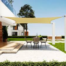 La Dripex Tenda da Sole per Esterno è una vela ombreggiante rettangolare di dimensioni 4x6 metri