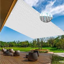 Tenda Parasole Esterno rettangolare di dimensioni 3.8 x 3.8 m