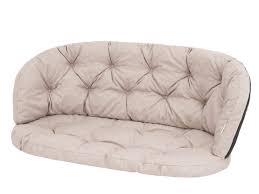 Cuscino da esterno per divano di dimensioni 100x50x38 cm in colore beige. È morbido e resistente