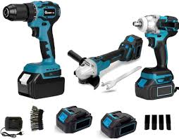Il Kit Completo Professionale Fai da Te 3 in 1 include un trapano avvitatore