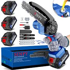 La SINPY Mini Motosega a Batteria è un attrezzo compatto e potente