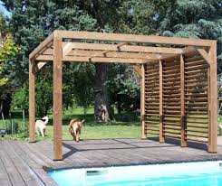 Habrita Foresta Pergola THERMAUVENT è una struttura in legno caratterizzata da ante mobili