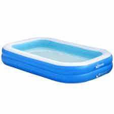 La piscina gonfiabile rettangolare Outsunny