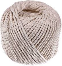 Spago di cotone a 3 fili della linea Mason