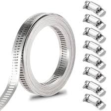 Le fascette stringitubo regolabili sono progettate per garantire una tenuta sicura e stabile su tubi di diverse dimensioni. Realizzate in materiali resistenti