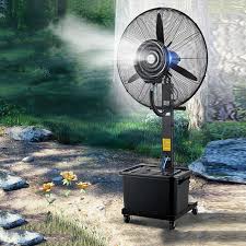 Ventilatore nebulizzatore d'acqua ideale per ambienti esterni