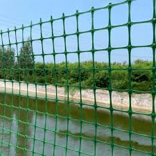 Rete da giardino in plastica verde