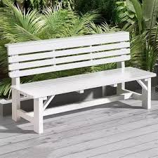 Panca da giardino in legno massello
