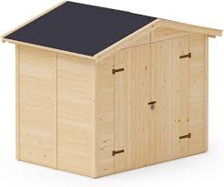 Upyard offre una casetta da giardino in legno di dimensioni 240 x 170 cm