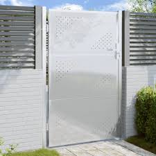 Rantry Cancello da Giardino 100x150 cm è realizzato in acciaio inox di alta qualità