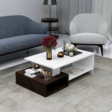 HOMIDEA DUX è un elegante tavolino basso da salotto realizzato in legno. Il design moderno e raffinato si adatta perfettamente a qualsiasi ambiente