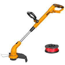 Il tagliabordi telescopico a batteria 20 V Ingco CGTLI20018 è un attrezzo versatile e pratico per la cura del giardino. Dotato di un motore potente