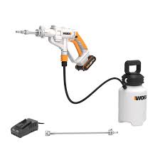 L'idropulitrice portatile a batteria WORX 20V WP651E è un dispositivo versatile e potente
