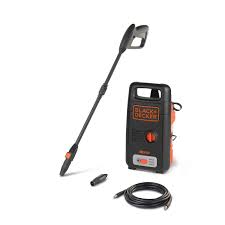 La BLACK+DECKER Idropulitrice ad Alta Pressione BXPW1300E offre una potenza di 1300 W e una pressione massima di 110 bar